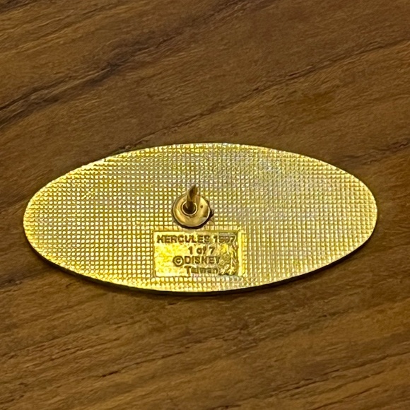 Hercules Logo Ltd Release Pin 1997 Opening Weekend Commemorative Set #1 of 7 - Picture 4 of 16